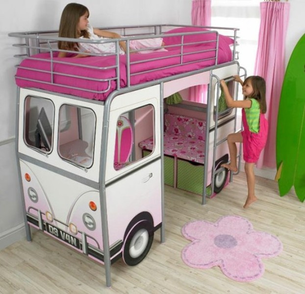 kids carriage bed
