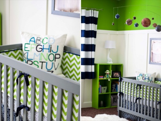 23 Ideas To Paint Nursery Walls In Bright Colors | Kidsomania