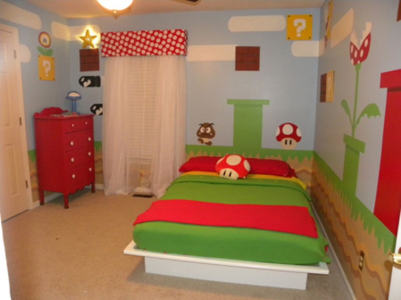 Cool Super Mario Kids Room Design  Kidsomania