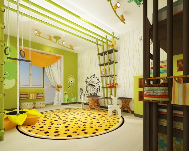 15 Ideas To Design A Jungle Themed Kids Room | Kidsomania
