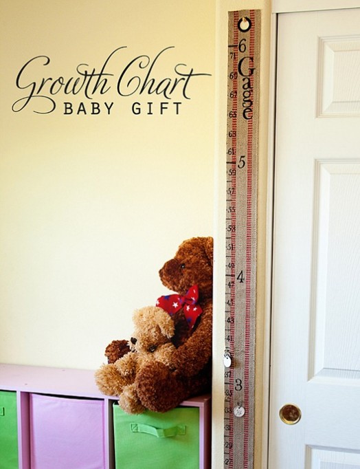 10 Easy And Cute DIY Children Growth Charts Kidsomania