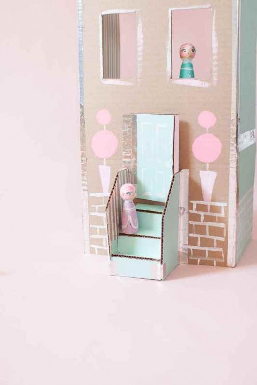 dollhouse diy cardboard