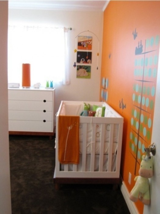 30 Ideas How To Use Orange In Kids’ Rooms | Kidsomania