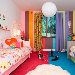 12 Blue And Pink Shared Kids' Rooms - Kidsomania